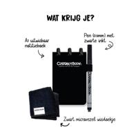 Correctbook A7 Original Pocket Ink Black - Uitwisbaar / Herschrijfbaar Notitieboek