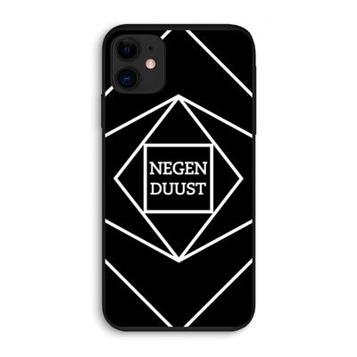 Negenduust geometrisch: iPhone 11 Biologisch afbreekbaar hoesje