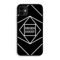 Negenduust geometrisch: iPhone 11 Biologisch afbreekbaar hoesje