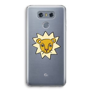 Kleine leeuw: LG G6 Transparant Hoesje