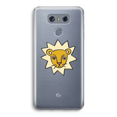Kleine leeuw: LG G6 Transparant Hoesje