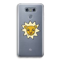 Kleine leeuw: LG G6 Transparant Hoesje