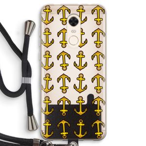 Musketon Anchor: Xiaomi Redmi 5 Transparant Hoesje met koord