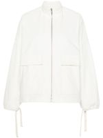 Jil Sander veste à patch logo - Blanc - thumbnail