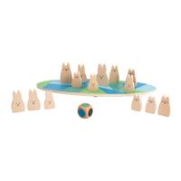 BS Toys houten balansspel konijnen