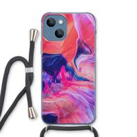 Earth And Ocean: iPhone 13 Transparant Hoesje met koord