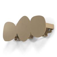 Spinder Design Spinder Design x Eva van de Ven Tumolo small wandkapstok - champagne