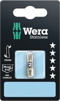 Wera 3855/1 TS Bits Pozidriv, RVS, PZ 1 x 25 mm - 1 stuk(s) - 05073613001 - thumbnail