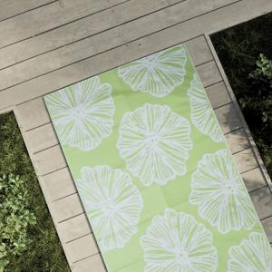VidaXL Buitenkleed arakil 80x150 cm polypropeen groen