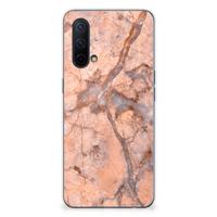 OnePlus Nord CE 5G | TPU | Siliconen hoesje | Marmer Oranje