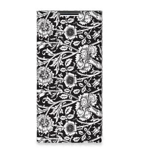 Samsung Galaxy S22 Ultra Smart Cover Black Flowers