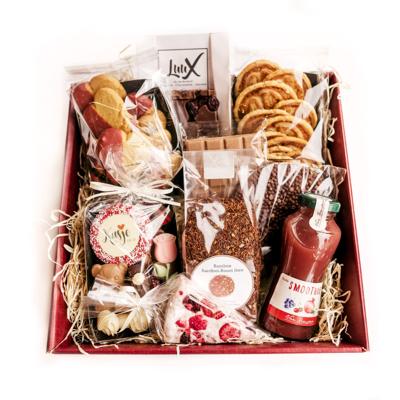 Rode liefdes cadeaubox groot