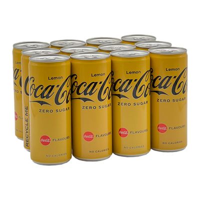 Coca Cola - Lemon Zero - 12x 250ml
