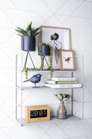Plantenpot Set Pedestal - donkerblauw