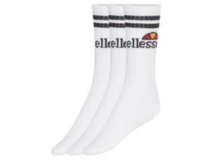 Ellesse 3 paar sokken (Wit, 43-46)