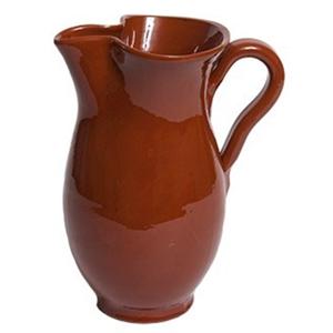 Sangria/limonade sapkan/schenkkan karaf - Spaans Terracotta - 2000 ml - keramiek