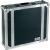 Proel CR203BLKM 19-inch Rack case 3U, 45 cm inbouwdiepte