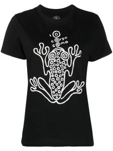 10 CORSO COMO t-shirt à imprimé graphique - Noir