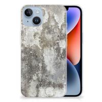 Apple iPhone 14 | TPU | Siliconen hoesje | Beton Print