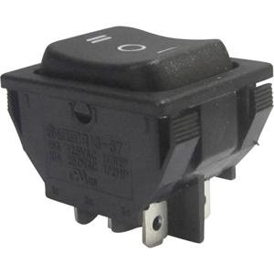 TRU COMPONENTS 1587545 Wipschakelaar TC-R13-87D-02 250 V/AC 10 A 2x aan/uit/aan Continu/0/continu 1 stuk(s)