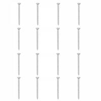 Set stalen schroeven verzinkt rond ø 0,5 cm en lengte 8 cm - 16 stuks