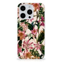 iPhone 15 Pro Max TPU Case Flowers - thumbnail