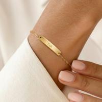 Armband met naam dames - Goud