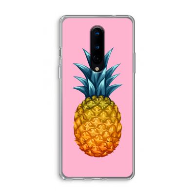Grote ananas: OnePlus 8 Transparant Hoesje