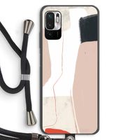 Lava: Xiaomi Redmi Note 10 5G Transparant Hoesje met koord