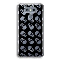 Musketon Skulls: LG G6 Transparant Hoesje Musketon Skulls: LG G6 Transparant Hoesje