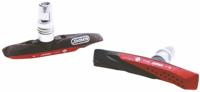 Elvedes remblokken V brake 72 x 14 mm zwart 2 stuks
