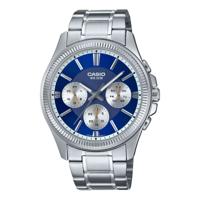 Horloge Heren Casio MTP-1375D-2A1VDF Zilverkleurig (Ø 42 mm)