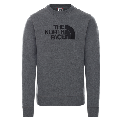 The North Face Drepeak Crew Heren Pully TNFmediumgreyhtr - TNFblack XL