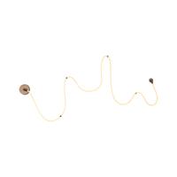 Lucide JANDERIN - Wandlamp - LED Dimb. - CCT - 1x48W 2200K/3300K - Handbewegingssensor - Champagne kleur | Vibes