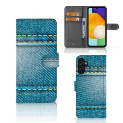 Samsung Galaxy A04s | Samsung Galaxy A13 5G | Wallet Case | met Pasjes | Jeans