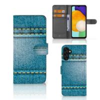 Samsung Galaxy A04s | Samsung Galaxy A13 5G | Wallet Case | met Pasjes | Jeans