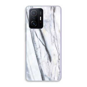 Gestreepte marmer: Xiaomi 11T Transparant Hoesje