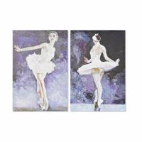 Schilderij DKD Home Decor (40 x 1,8 x 60 cm) (2 Stuks)