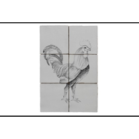 Terre d&apos;Azur Malaga Bone Decor Chicken 6-dl