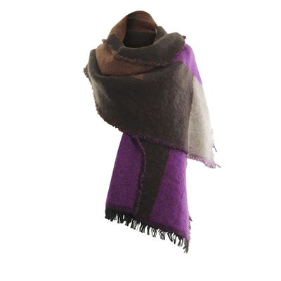 Scarf colour block