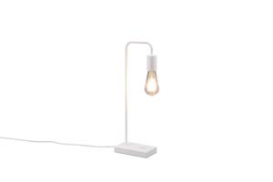 Trio Witte bureaulamp Milla met Qi charger R59090131