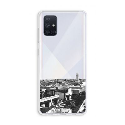 Marrakech Skyline : Galaxy A71 Transparant Hoesje