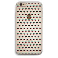 Hartjes: iPhone 6 Plus / 6S Plus Transparant Hoesje Hartjes: iPhone 6 Plus / 6S Plus Transparant Hoesje