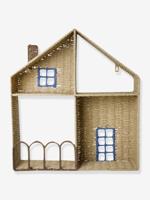 Roze RICE papieren touw huis rek / schap blauw