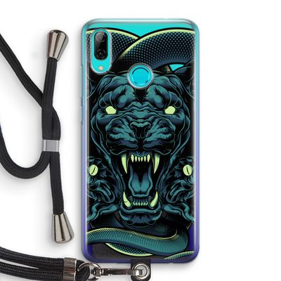 Cougar and Vipers: Huawei P Smart (2019) Transparant Hoesje met koord