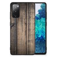 Samsung Galaxy S20 FE Houten Print Telefoonhoesje Steigerhout
