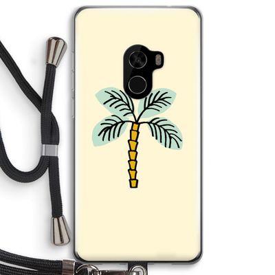 Palmboom: Xiaomi Mi Mix 2 Transparant Hoesje met koord