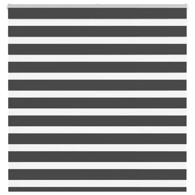 VidaXL Zebra rolgordijn 140x150 cm stofbreedte 135,9 cm zwart
