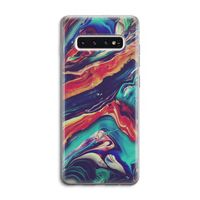 Chameleon Sun: Samsung Galaxy S10 4G Transparant Hoesje Chameleon Sun: Samsung Galaxy S10 4G Transparant Hoesje