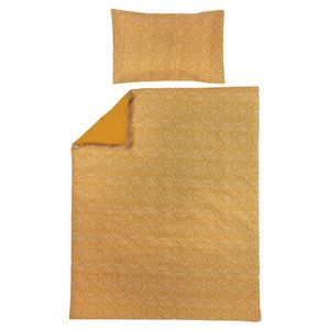 Meyco dekbedovertrek junior cheeta uni honey gold Maat